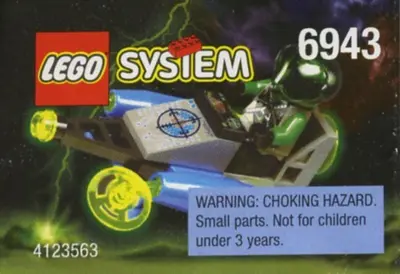 LEGO Space 6943 Speed Sled set