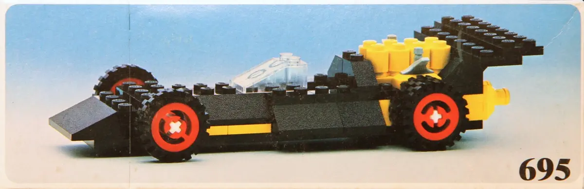 LEGO LEGOLAND 695 Racing Car set