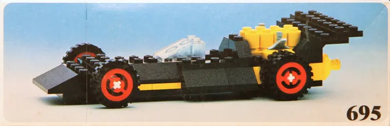 LEGO LEGOLAND 695 Racing Car set