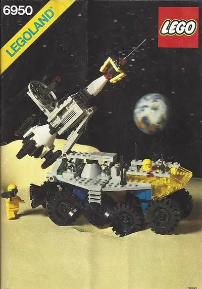 LEGO Space 6950 Mobile Rocket Transport set