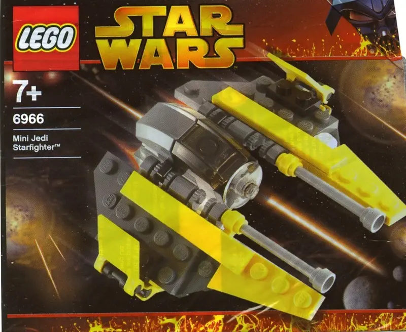 LEGO Star Wars 6966 Mini Jedi Starfighter set