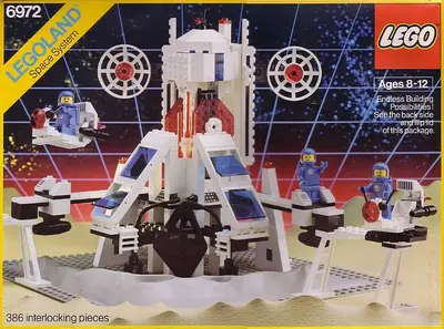 LEGO Space 6972 Polaris I Space Lab set