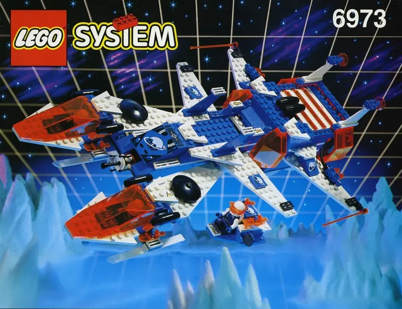 LEGO Space 6973 Deep Freeze Defender set