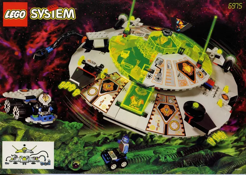 LEGO Space 6975 Alien Avenger set