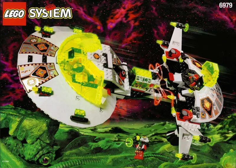 LEGO Space 6979 Interstellar Starfighter set