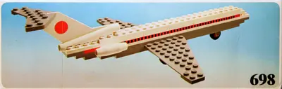 LEGO LEGOLAND 698 Boeing Aeroplane set