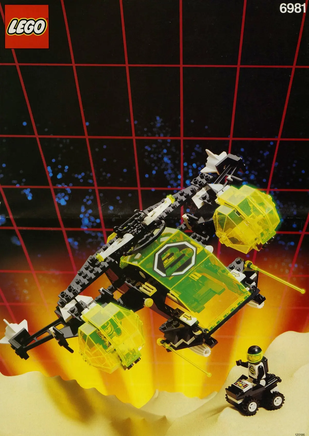 LEGO Space 6981 Aerial Intruder set