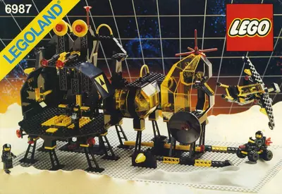 LEGO Space 6987 Message Intercept Base set