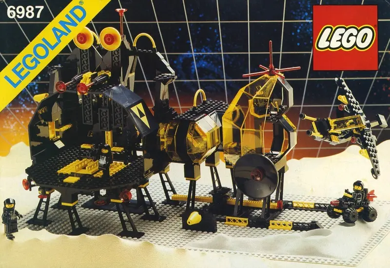 LEGO Space 6987 Message Intercept Base set