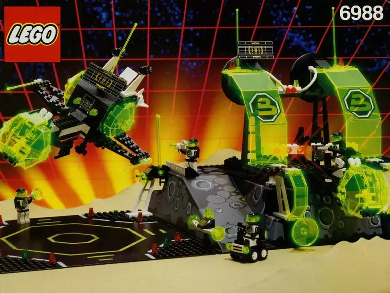 LEGO Space 6988 Alpha Centauri Outpost set