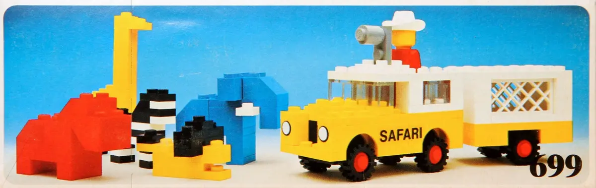 LEGO LEGOLAND 699 Photo Safari set
