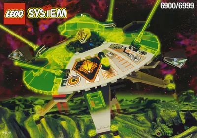 LEGO Space 6999 Cyber Saucer set