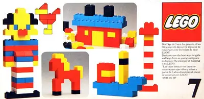 LEGO Basic 7 Basic Building Set, 3+ set