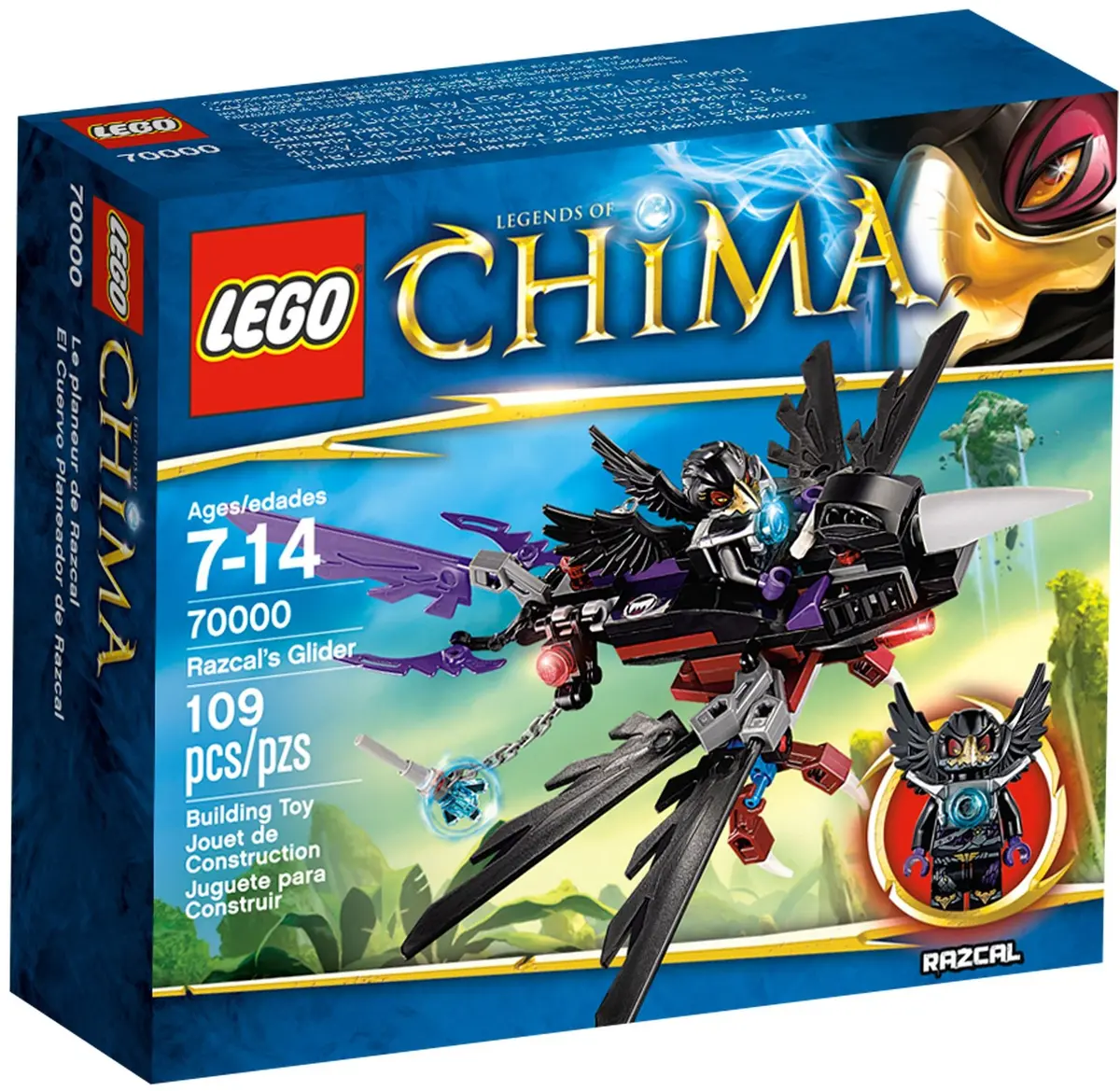 LEGO Legends of Chima 70000 Razcal's Glider set, image 2