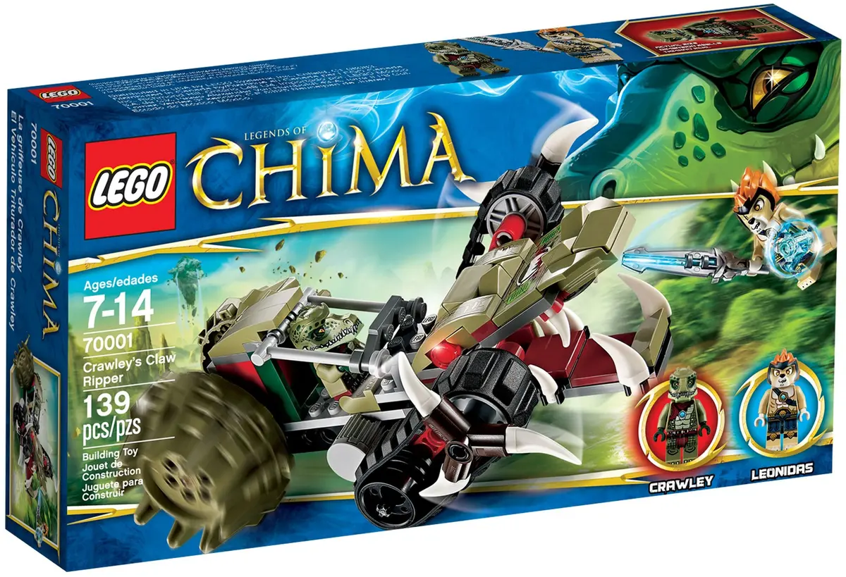 LEGO Legends of Chima 70001 Crawley's Claw Ripper set, image 2