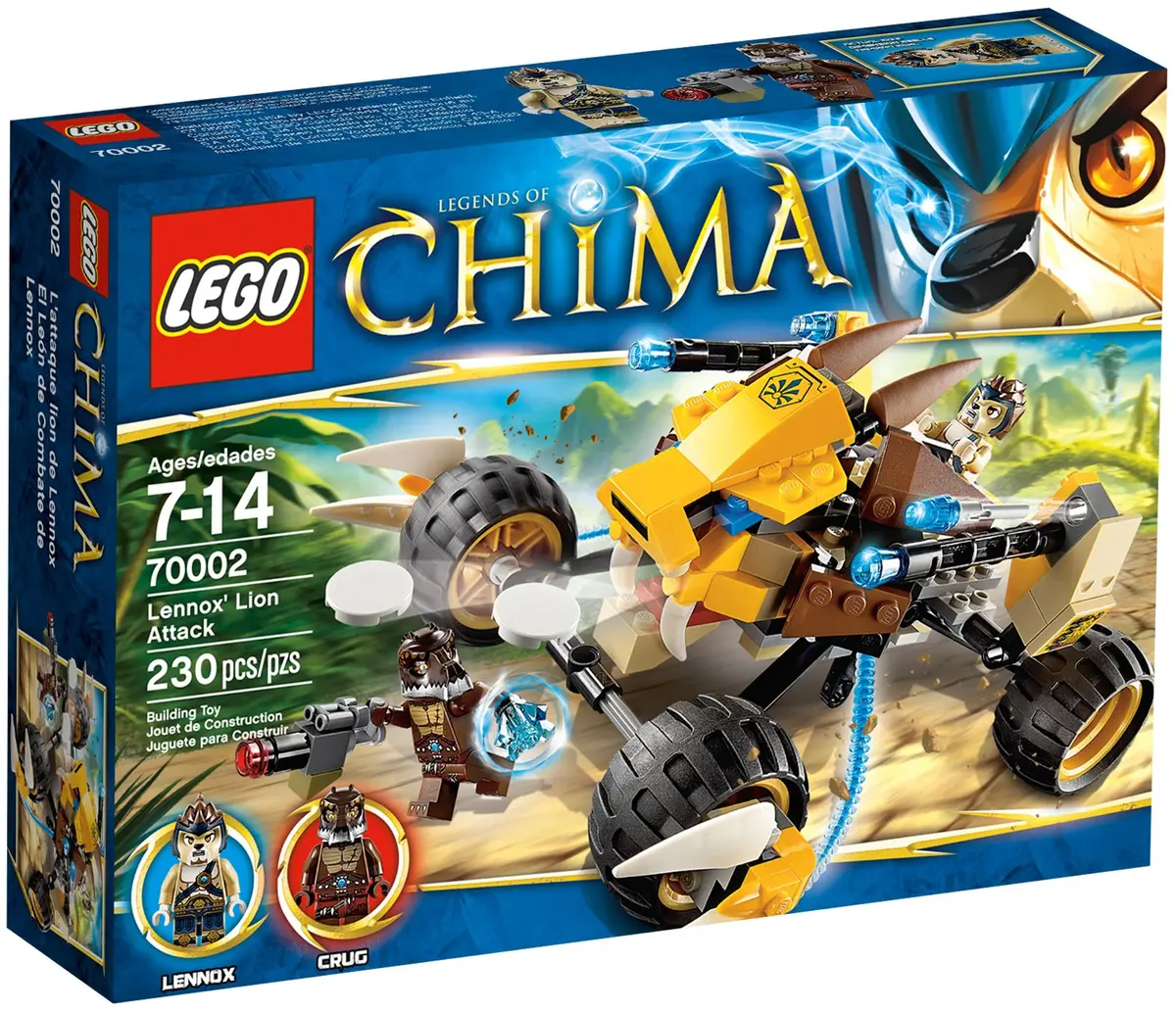 LEGO Legends of Chima 70002 Lennox' Lion Attack set, image 2