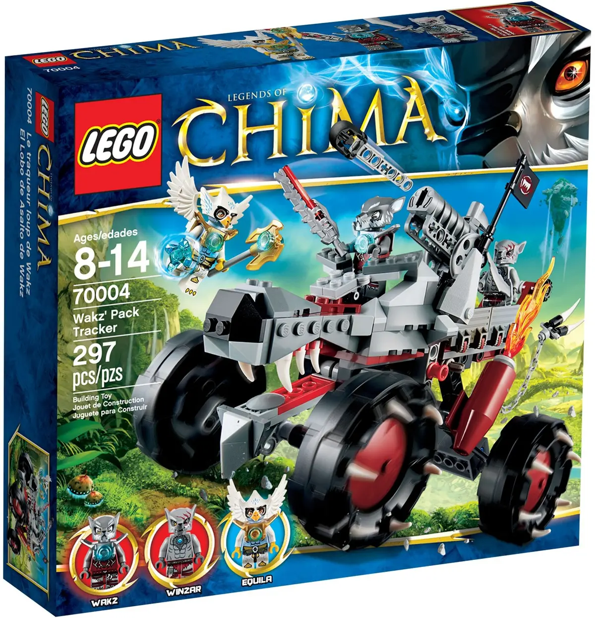 LEGO Legends of Chima 70004 Wakz' Pack Tracker set, image 2
