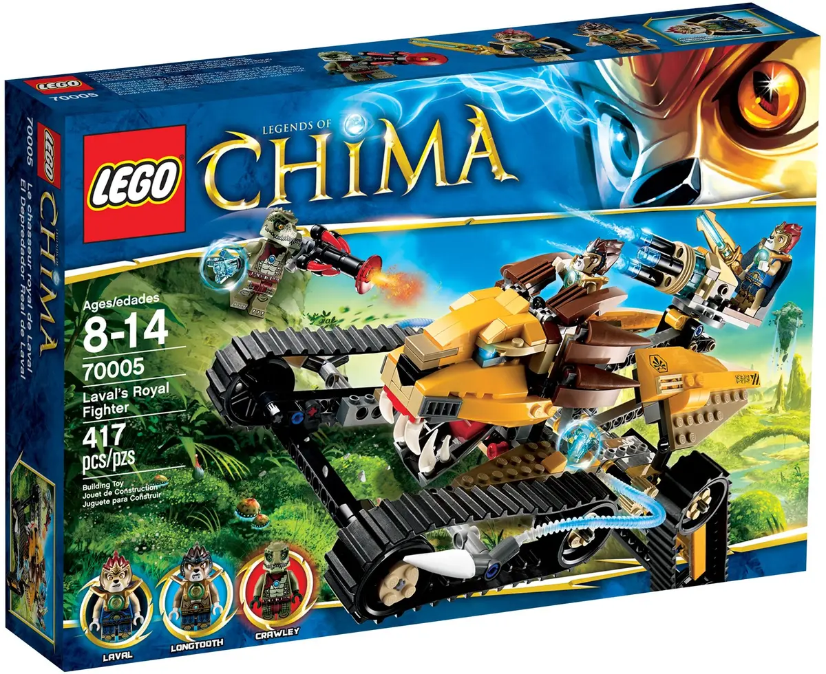 LEGO Legends of Chima 70005 Laval's Royal Fighter set, image 2
