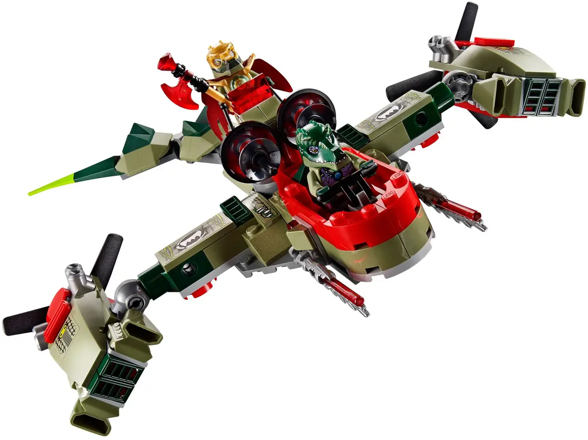 LEGO Legends of Chima 70006 Cragger's Command Ship set, image 4