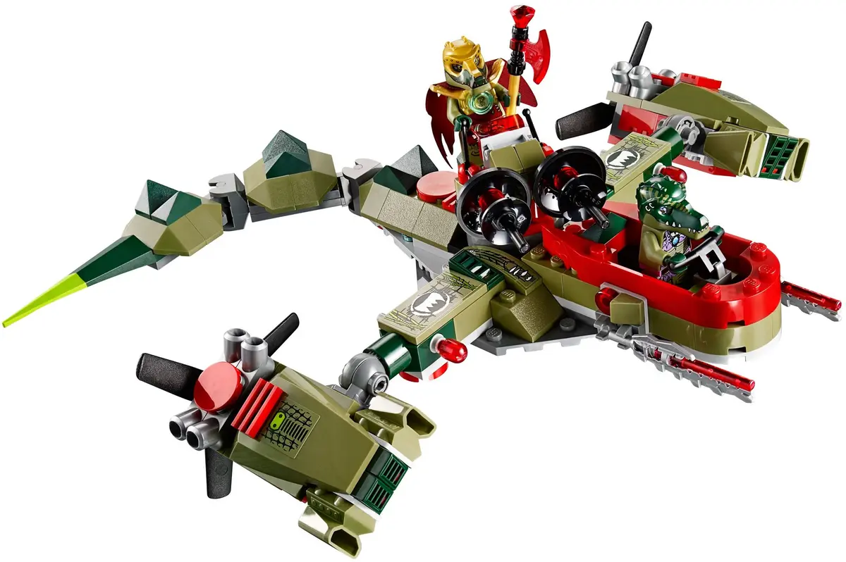 LEGO Legends of Chima 70006 Cragger's Command Ship set, image 3
