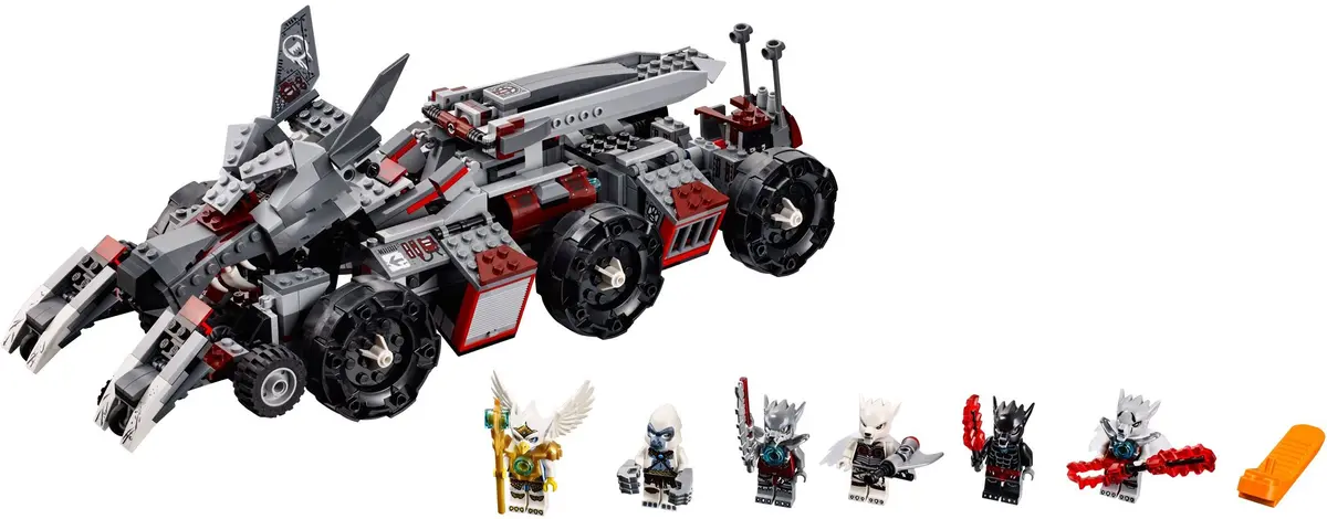 LEGO Legends of Chima 70009 Worriz's Combat Lair set