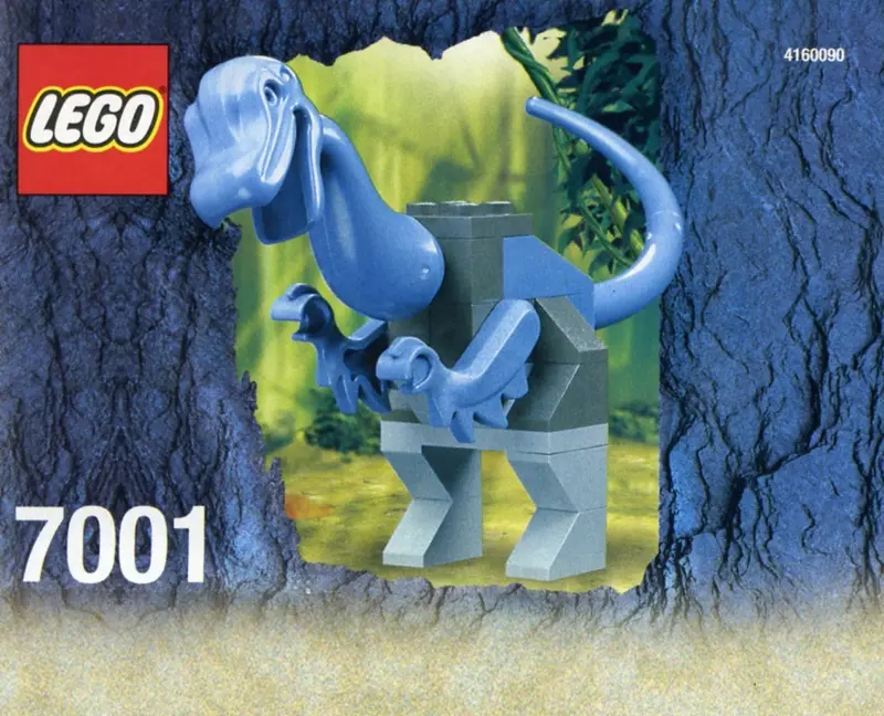 LEGO Dinosaurs 7001 Baby Iguanodon set