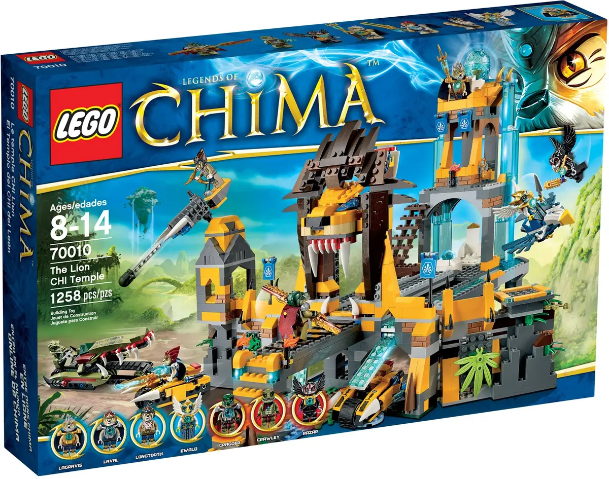 LEGO Legends of Chima 70010 The Lion CHI Temple set, image 2