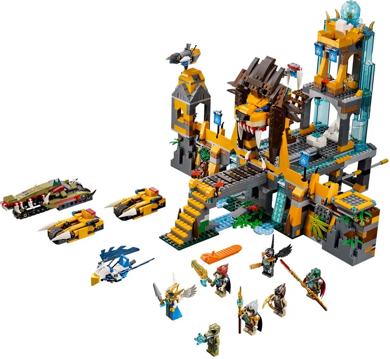 LEGO Legends of Chima 70010 The Lion CHI Temple set