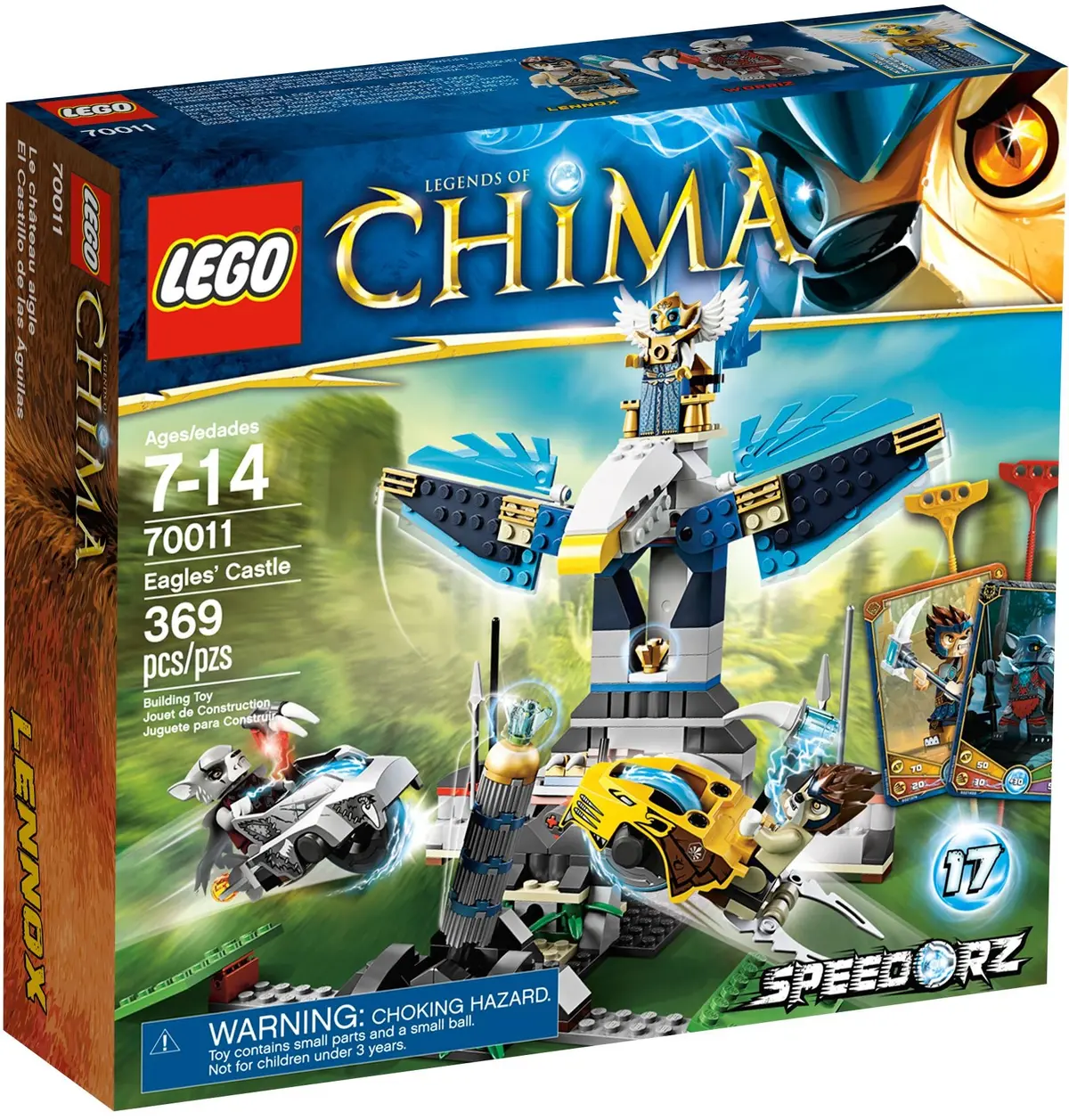 LEGO Legends of Chima 70011 Eagles' Castle set, image 2