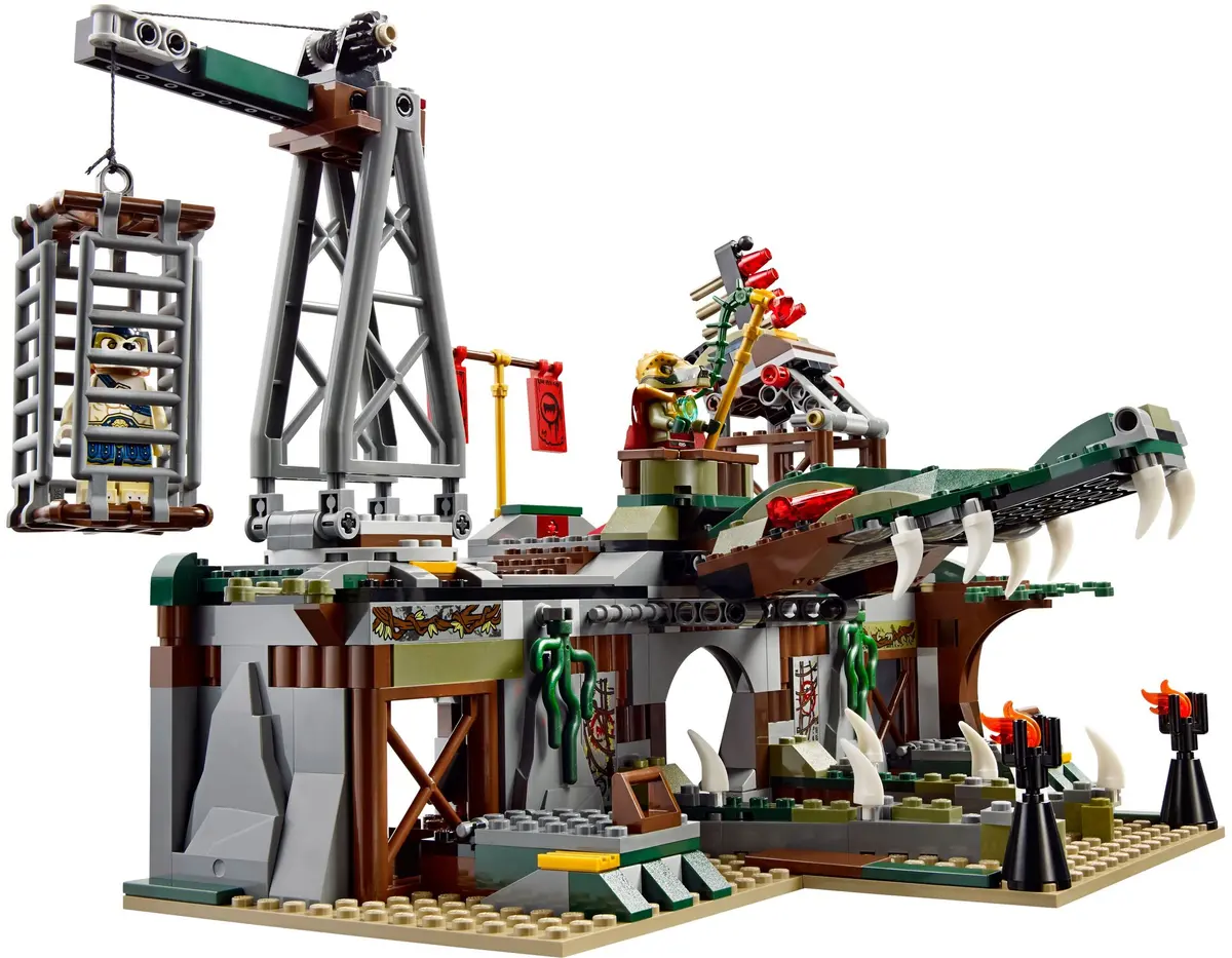 LEGO Legends of Chima 70014 The Croc Swamp Hideout set, image 6