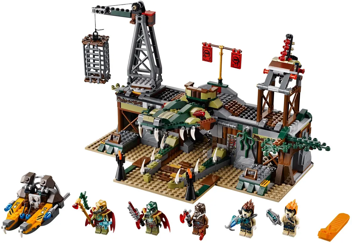 LEGO Legends of Chima 70014 The Croc Swamp Hideout set