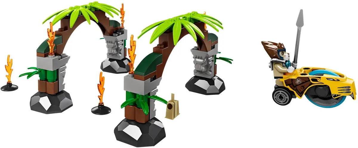 LEGO Legends of Chima 70104 Jungle Gates set, image 3