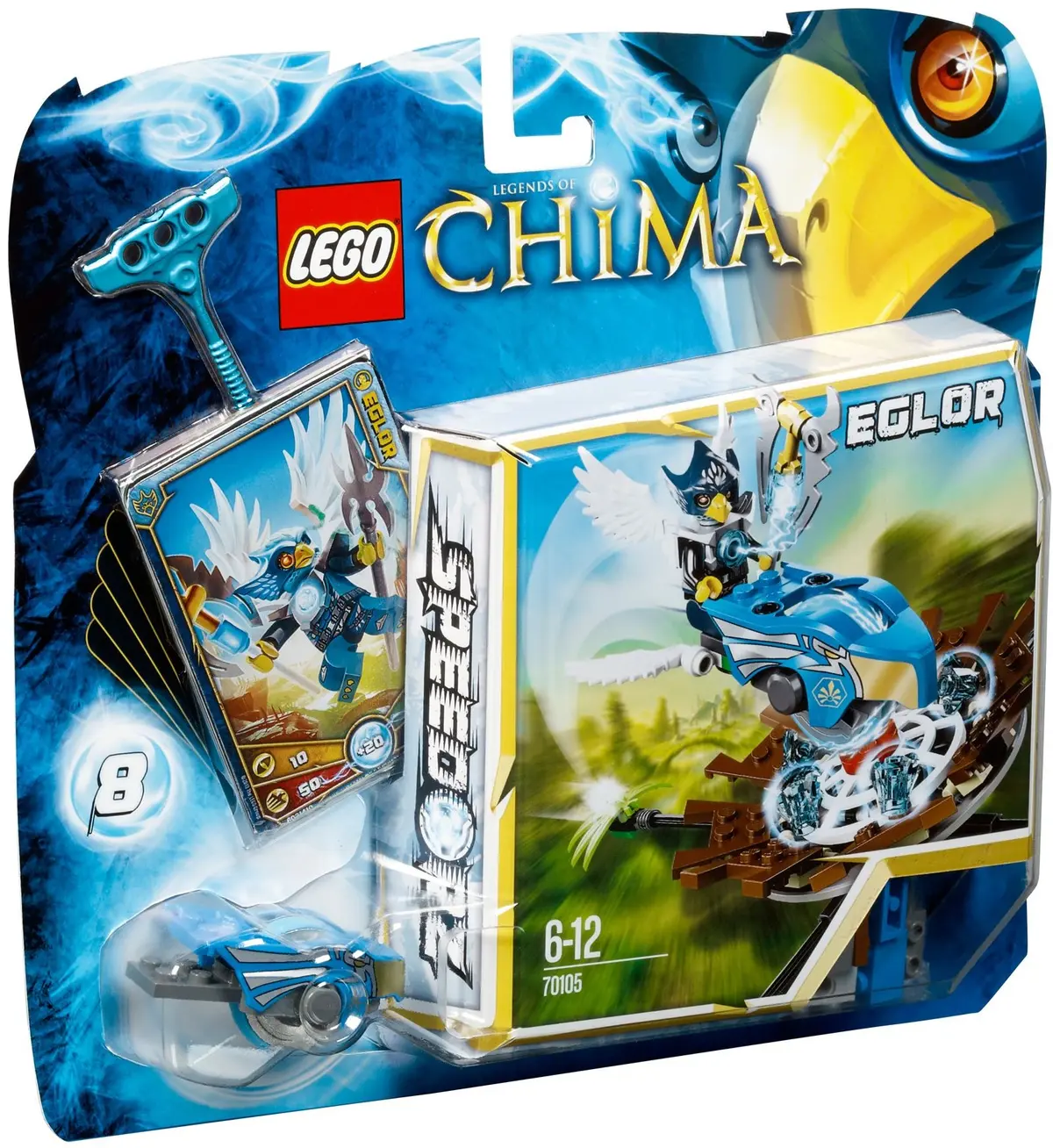 LEGO Legends of Chima 70105 Nest Dive set, image 2