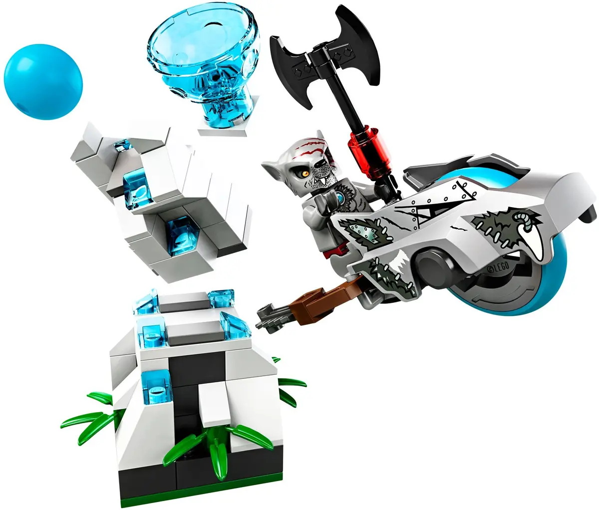 LEGO Legends of Chima 70106 Ice Tower set, image 4