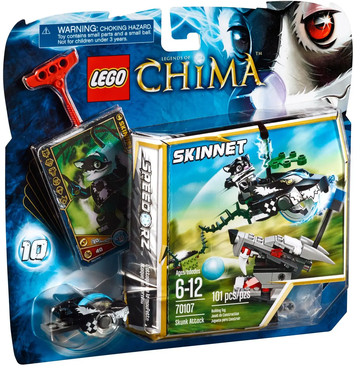 LEGO Legends of Chima 70107 Skunk Attack set, image 2