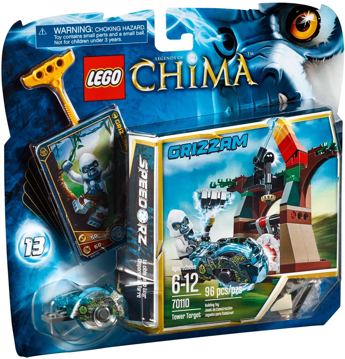 LEGO Legends of Chima 70110 Tower Target set, image 2