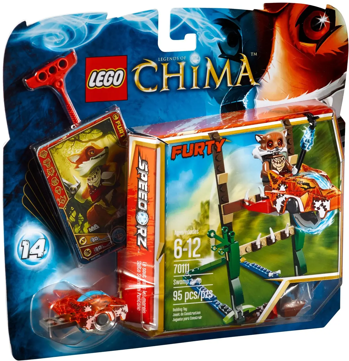 LEGO Legends of Chima 70111 Swamp Jump set, image 2