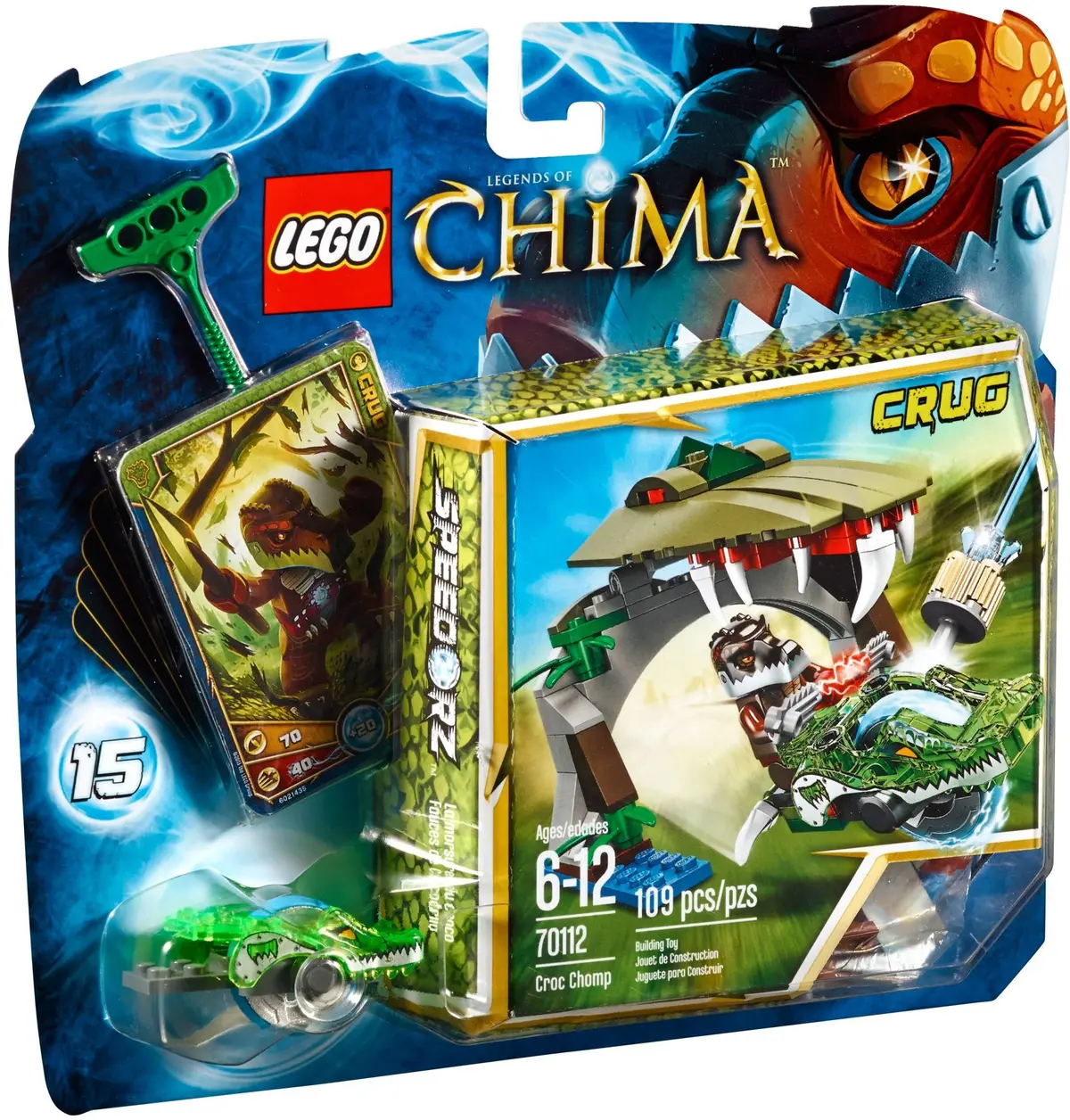 LEGO Legends of Chima 70112 Croc Chomp set, image 2