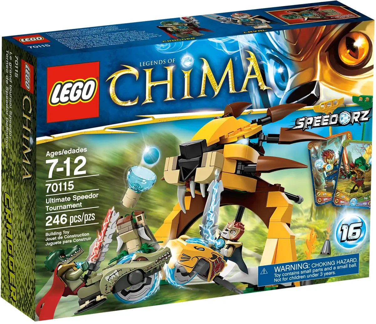 LEGO Legends of Chima 70115 Ultimate Speedor Tournament set, image 2
