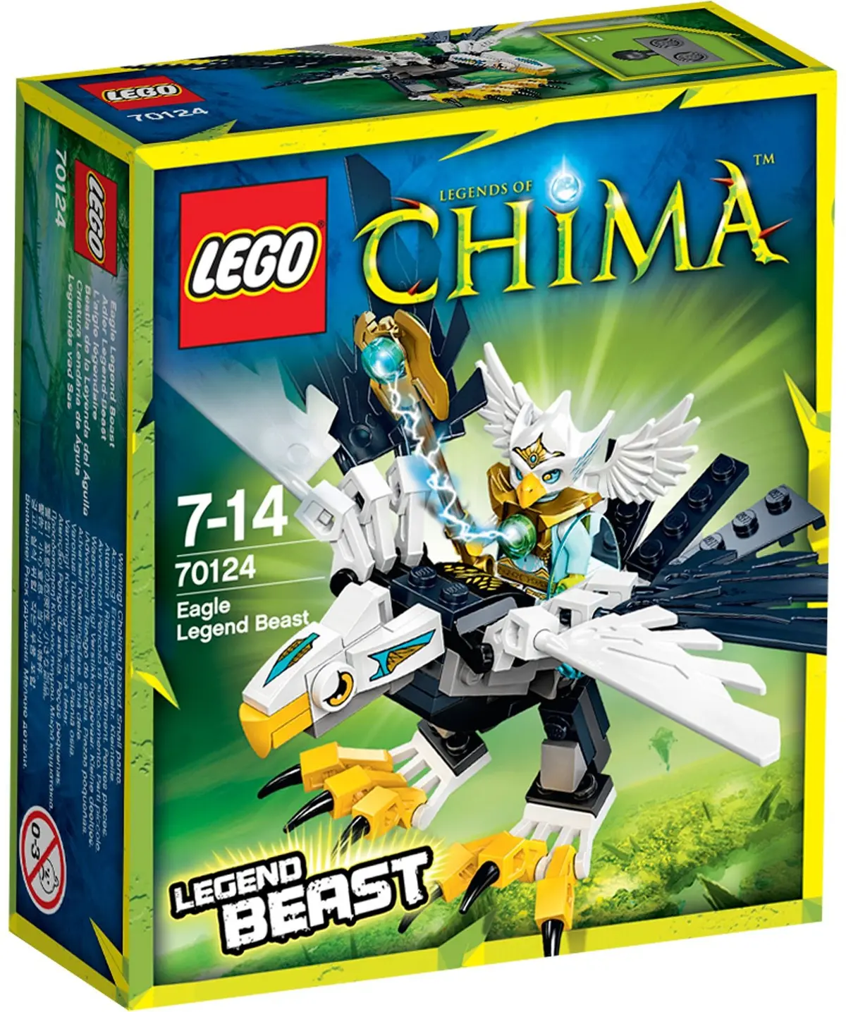 LEGO Legends of Chima 70124 Eagle Legend Beast set, image 2
