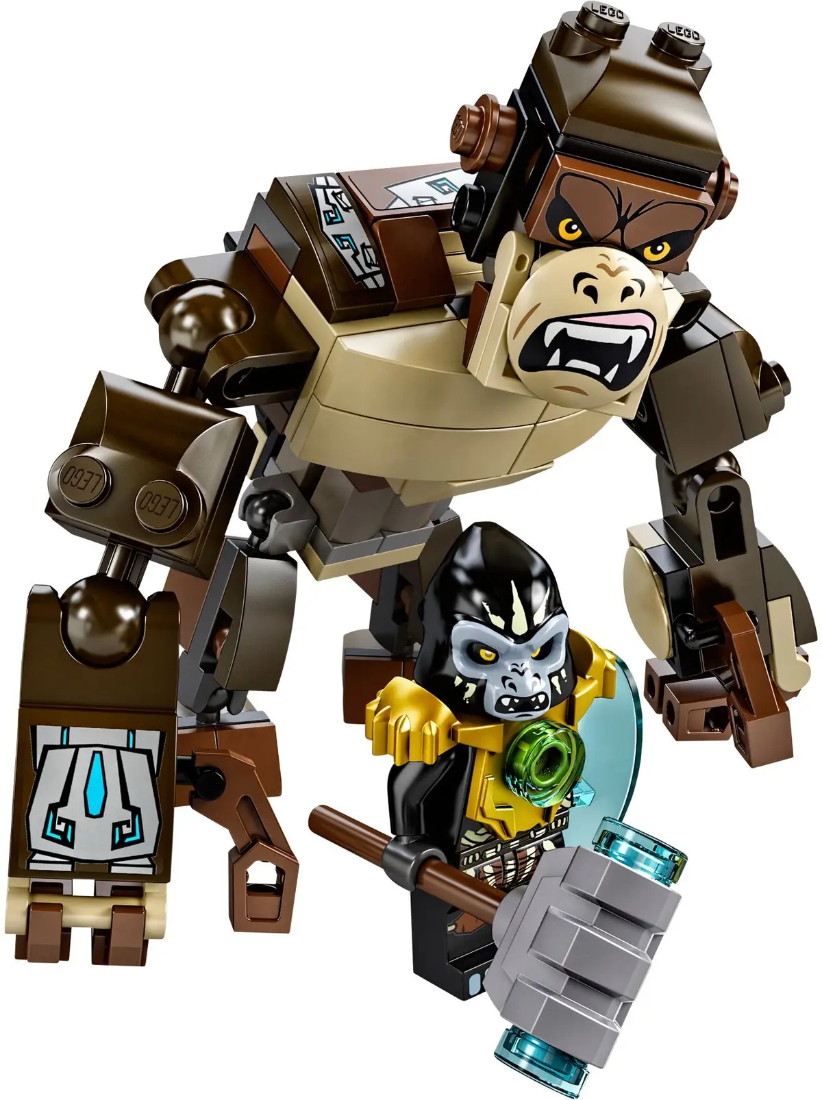 LEGO Legends of Chima 70125 Gorilla Legend Beast set, image 4