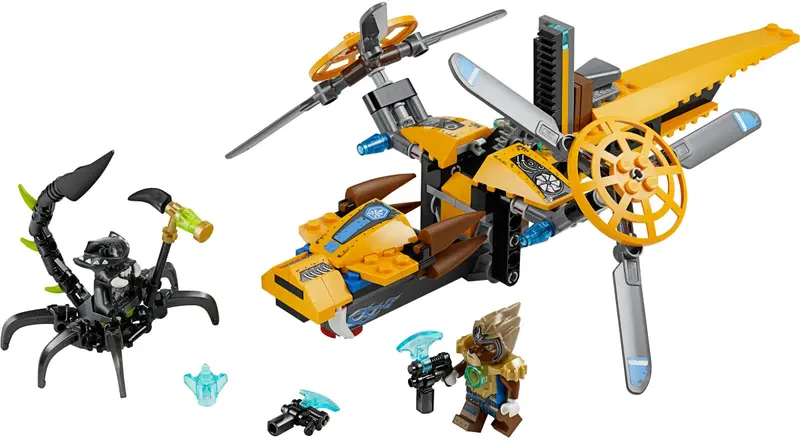 LEGO Legends of Chima 70129 Lavertus' Twin Blade set