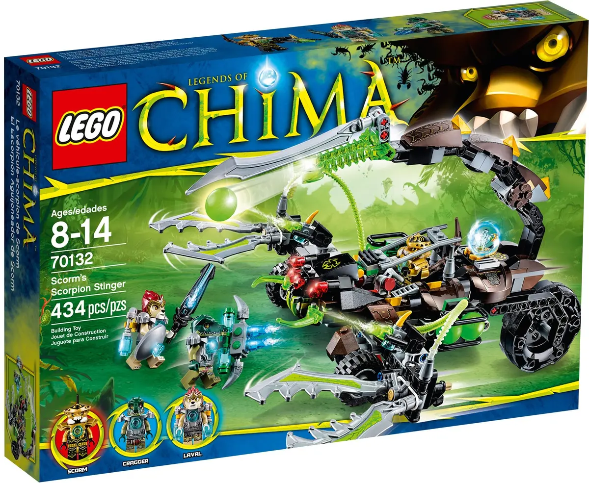 LEGO Legends of Chima 70132 Scorm's Scorpion Stinger set, image 2