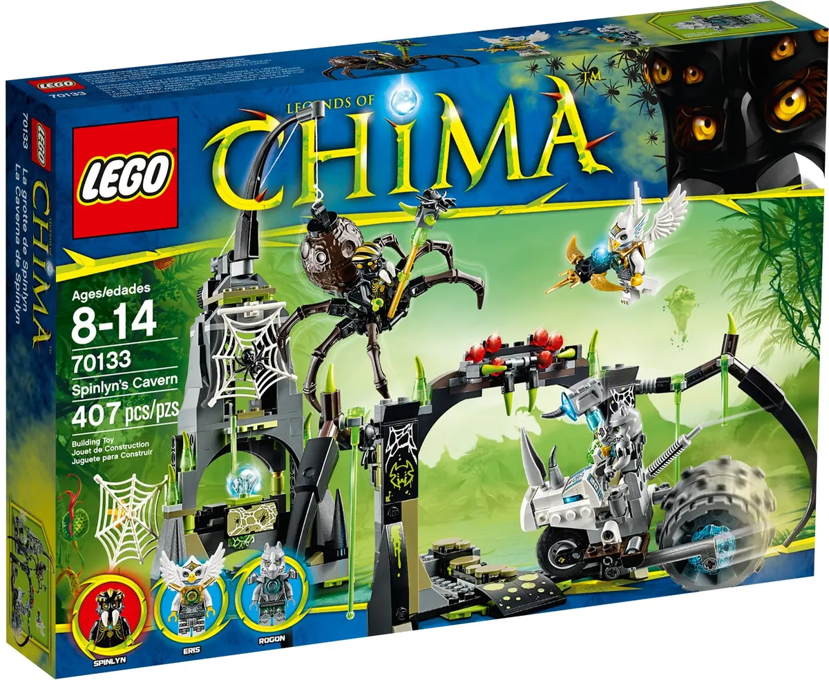 LEGO Legends of Chima 70133 Spinlyn's Cavern set, image 2