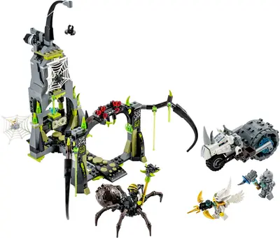 LEGO Legends of Chima 70133 Spinlyn's Cavern set