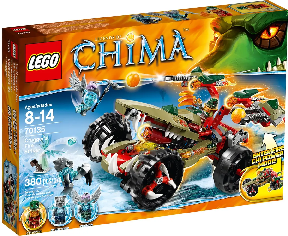 LEGO Legends of Chima 70135 Cragger's Fire Striker set, image 2