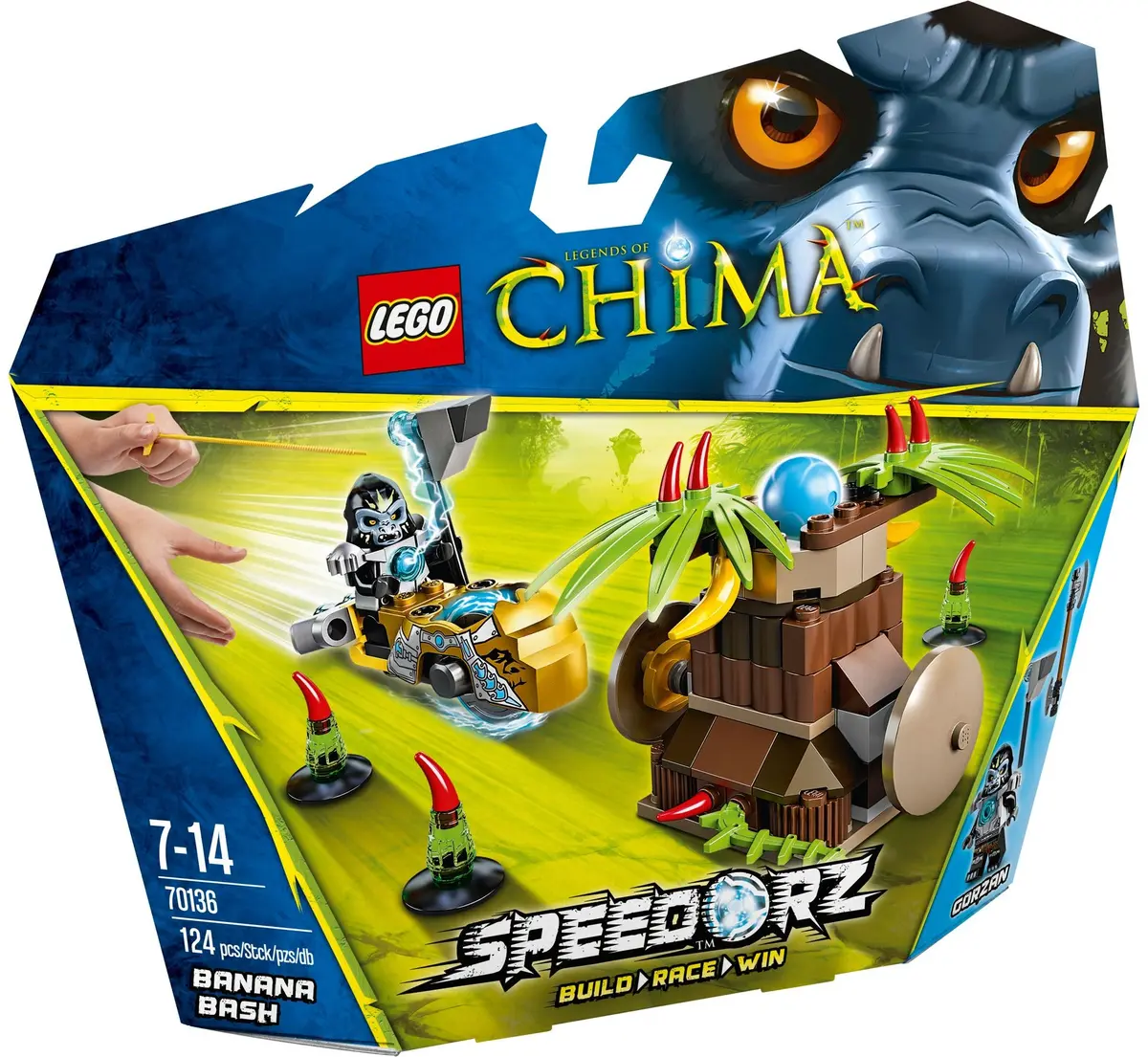 LEGO Legends of Chima 70136 Banana Bash set, image 2