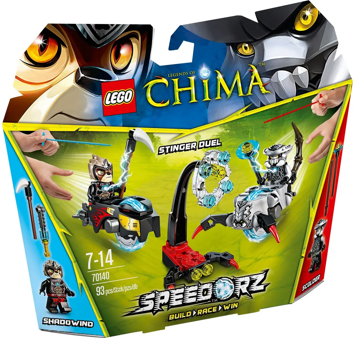 LEGO Legends of Chima 70140 Stinger Duel set, image 2
