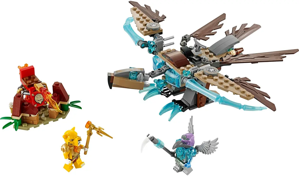 LEGO Legends of Chima 70141 Vardy's Ice Vulture Glider set