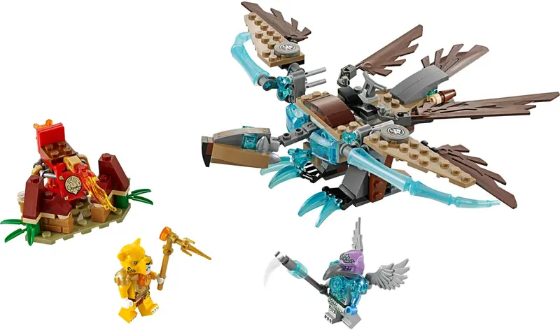 LEGO Legends of Chima 70141 Vardy's Ice Vulture Glider set